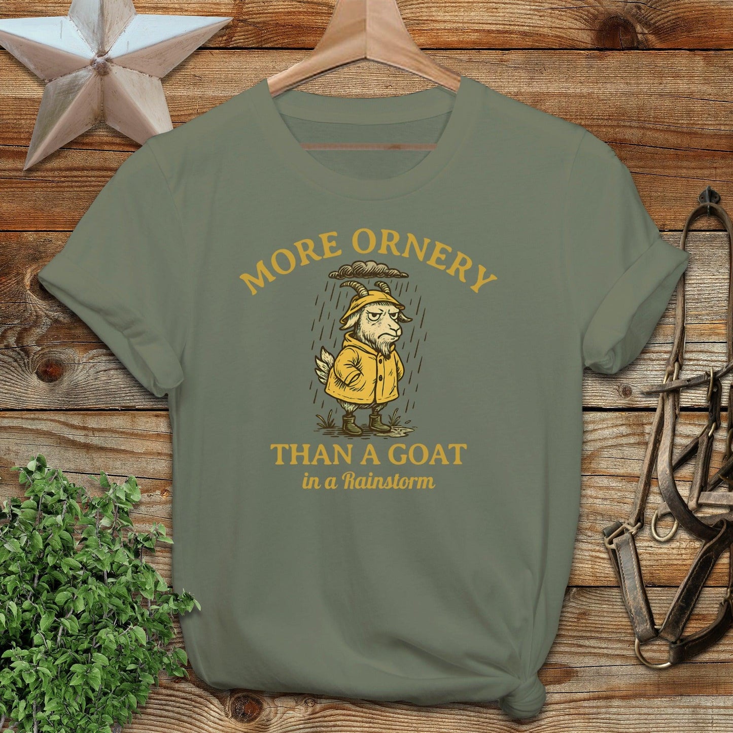Goat in a Rainstorm T-shirt