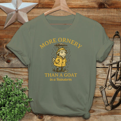 Goat in a Rainstorm T-shirt