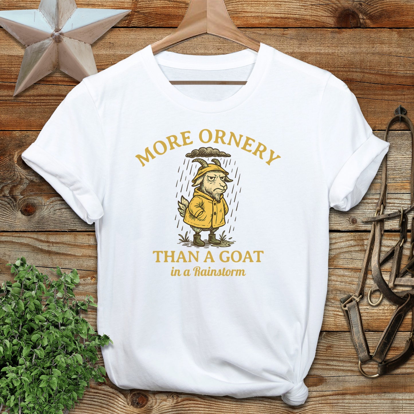 Goat in a Rainstorm T-shirt
