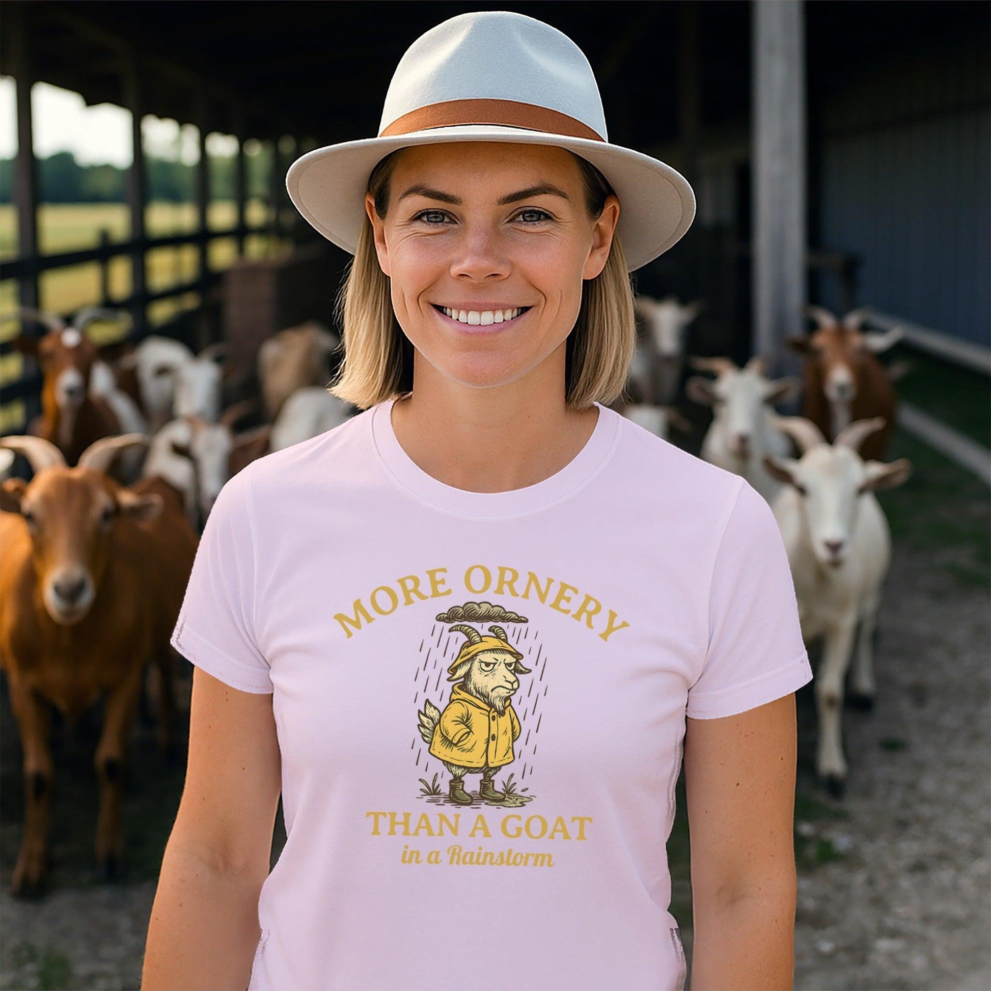 Goat in a Rainstorm T-shirt