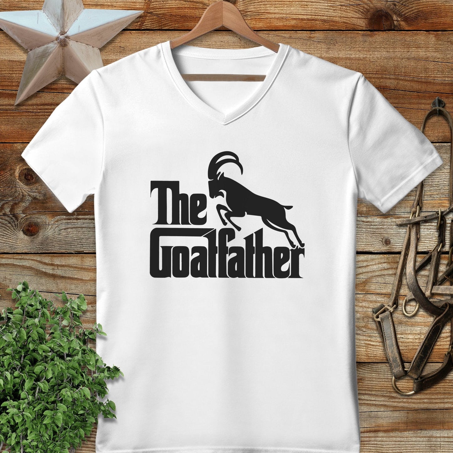 Goatfather V-neck