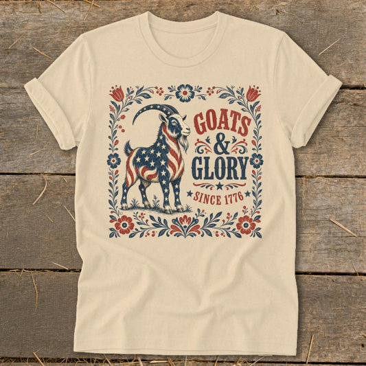 Goats  Glory Softstyle Tee - Soft Cream