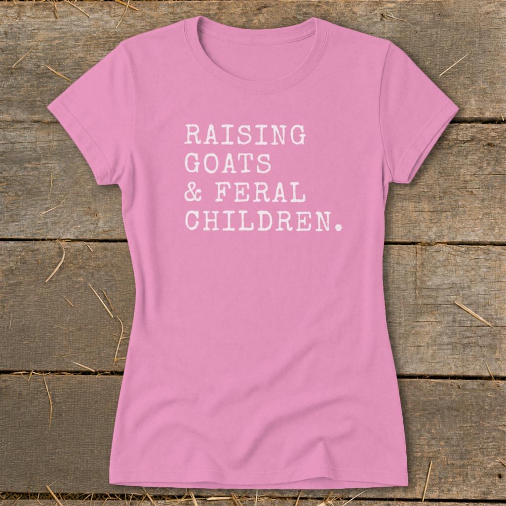 Goats & Feral Children Ladies Tee