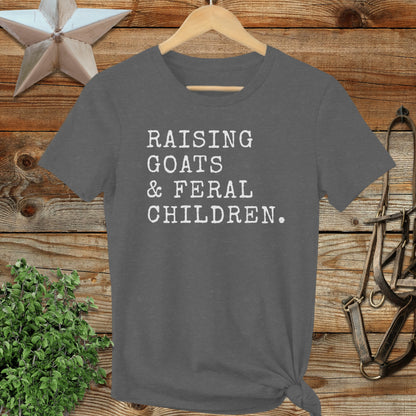 Goats & Feral Children Ladies Tee