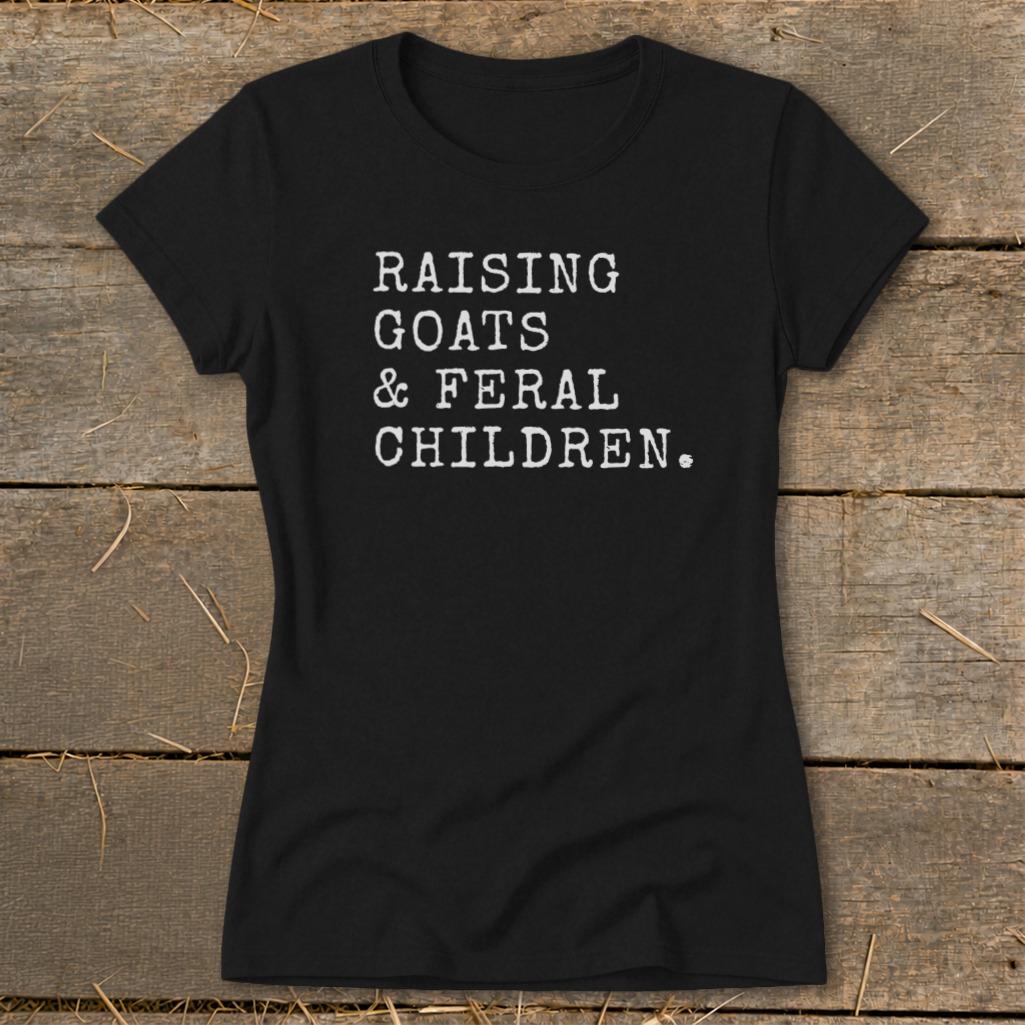 Goats & Feral Children Ladies Tee