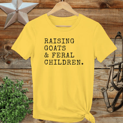 Goats & Feral Children Ladies Tee