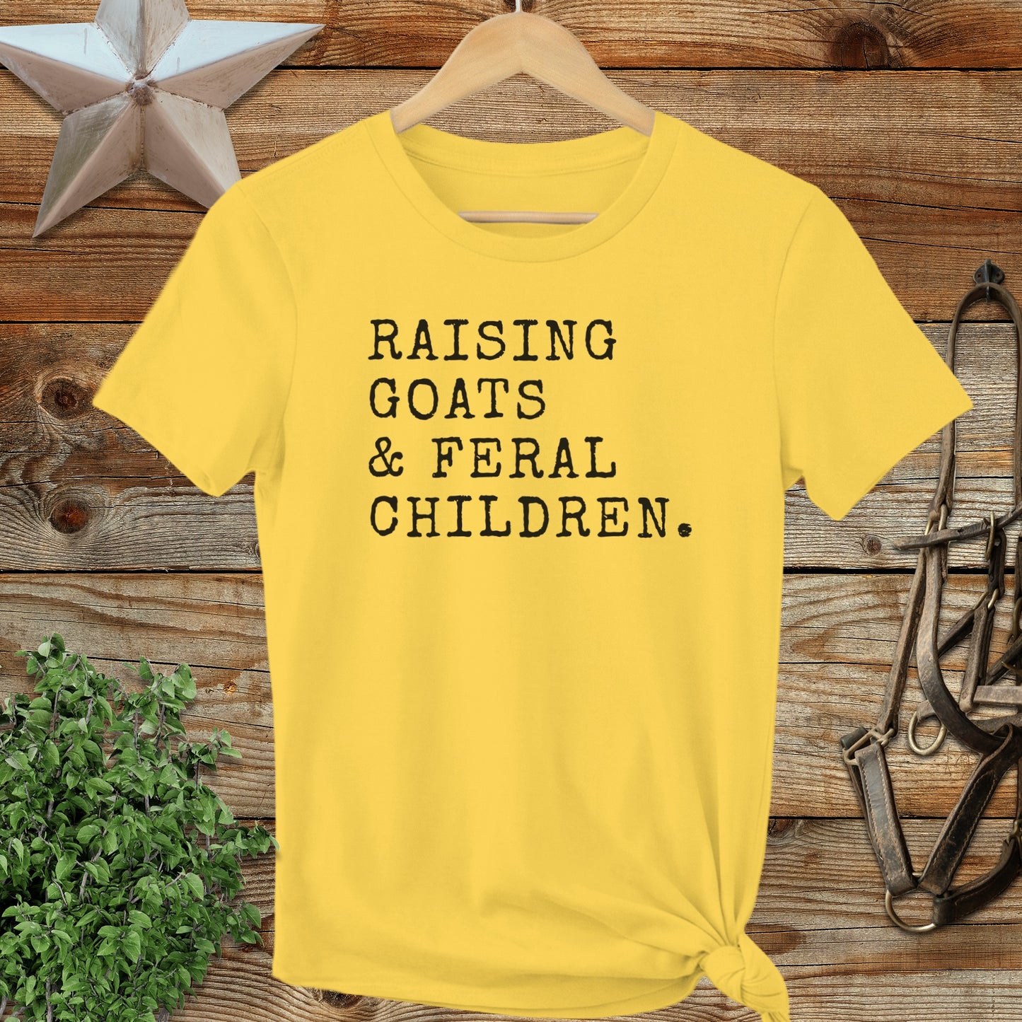 Goats & Feral Children Ladies Tee
