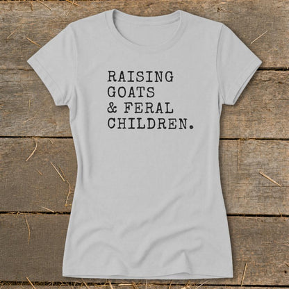 Goats & Feral Children Ladies Tee