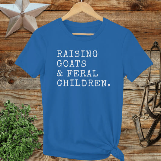 Goats & Feral Children Ladies Tee