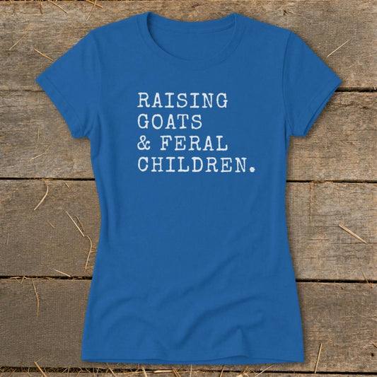 Goats & Feral Children Ladies Tee
