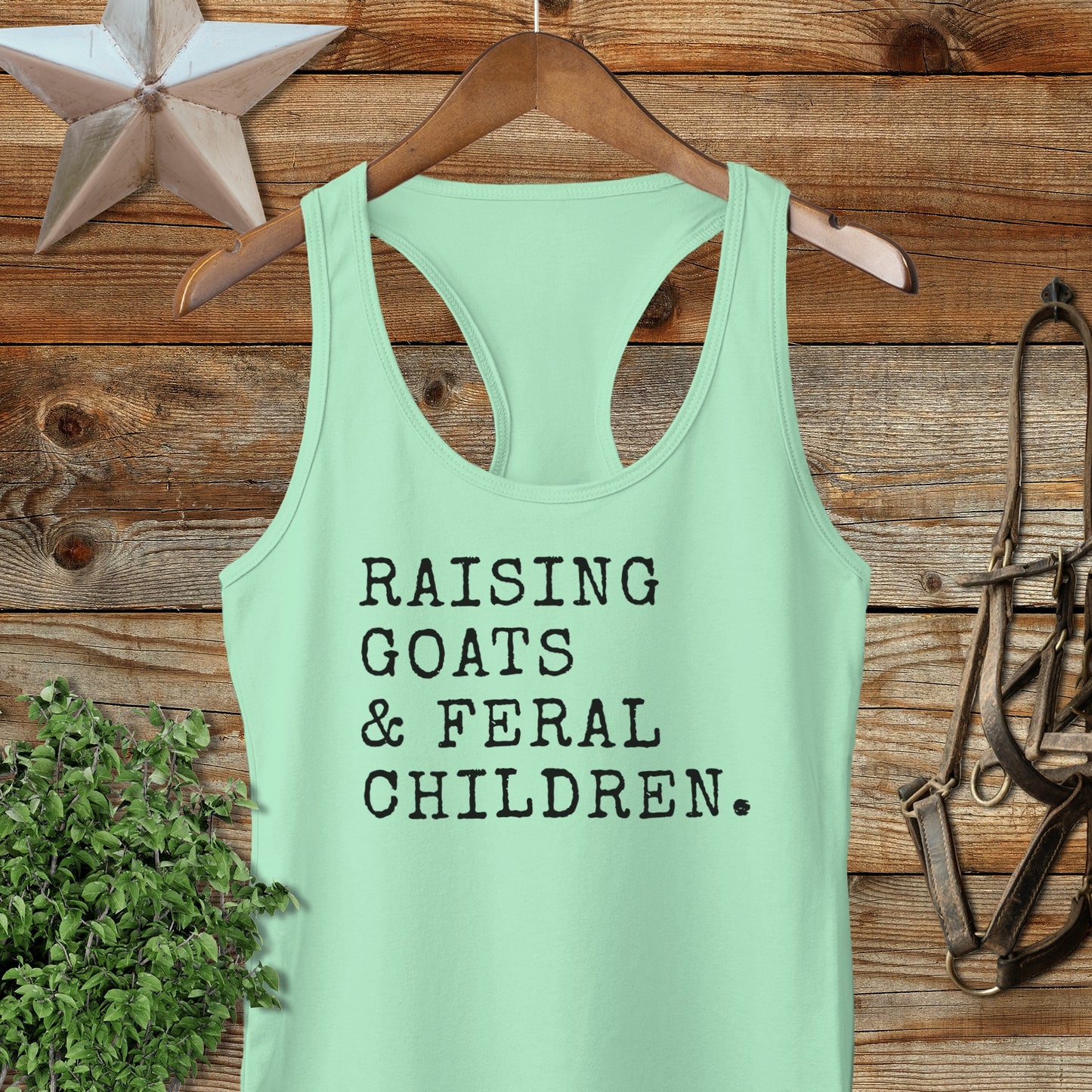 Goats & Feral Children Racerback Tank
