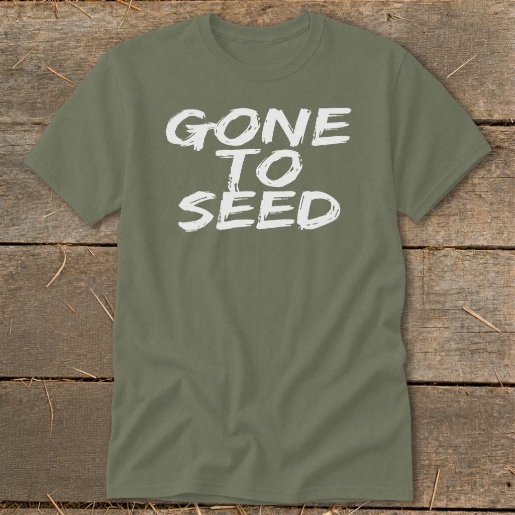 Gone to Seed Classic Tee - Military Green