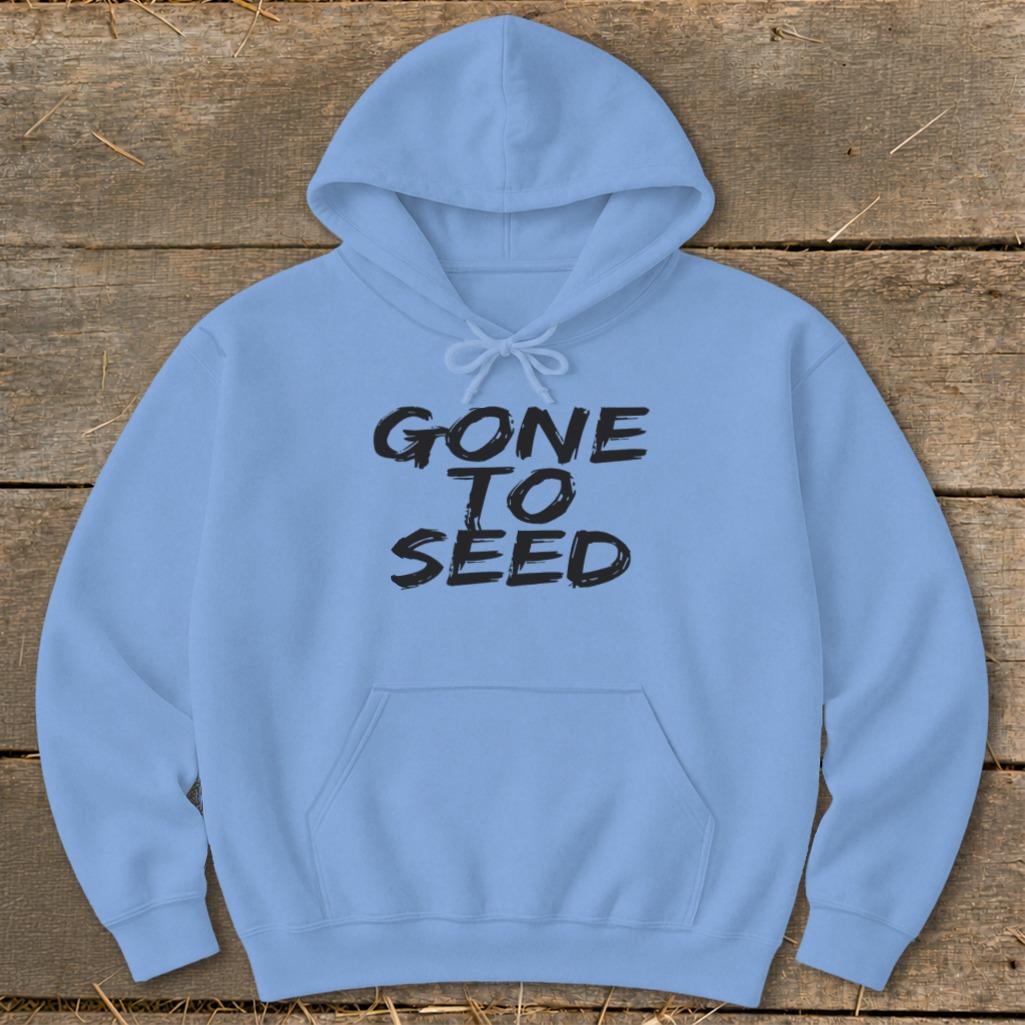 Gone to Seed Hoodie - Carolina Blue