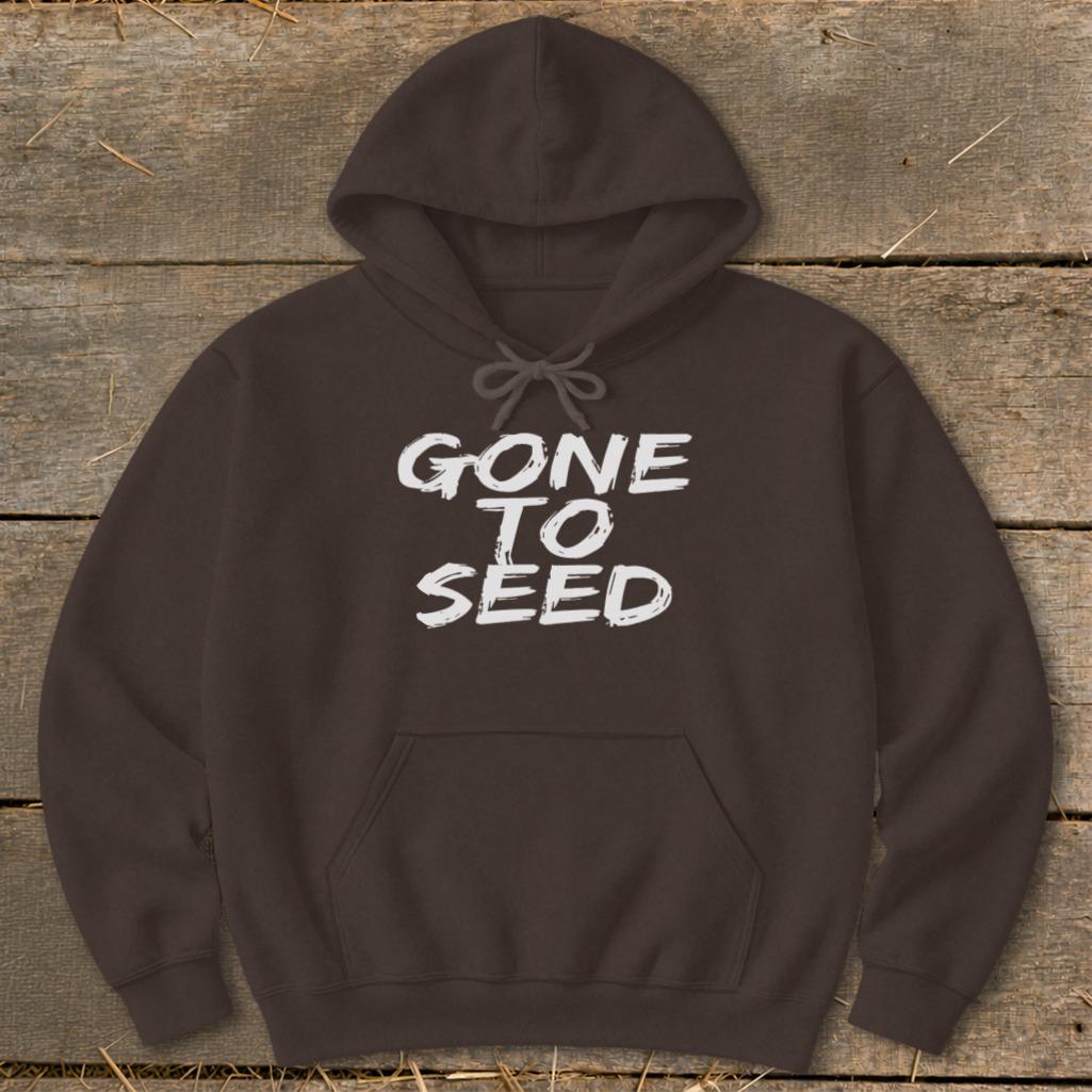 Gone to Seed Hoodie - Dark Chocolate