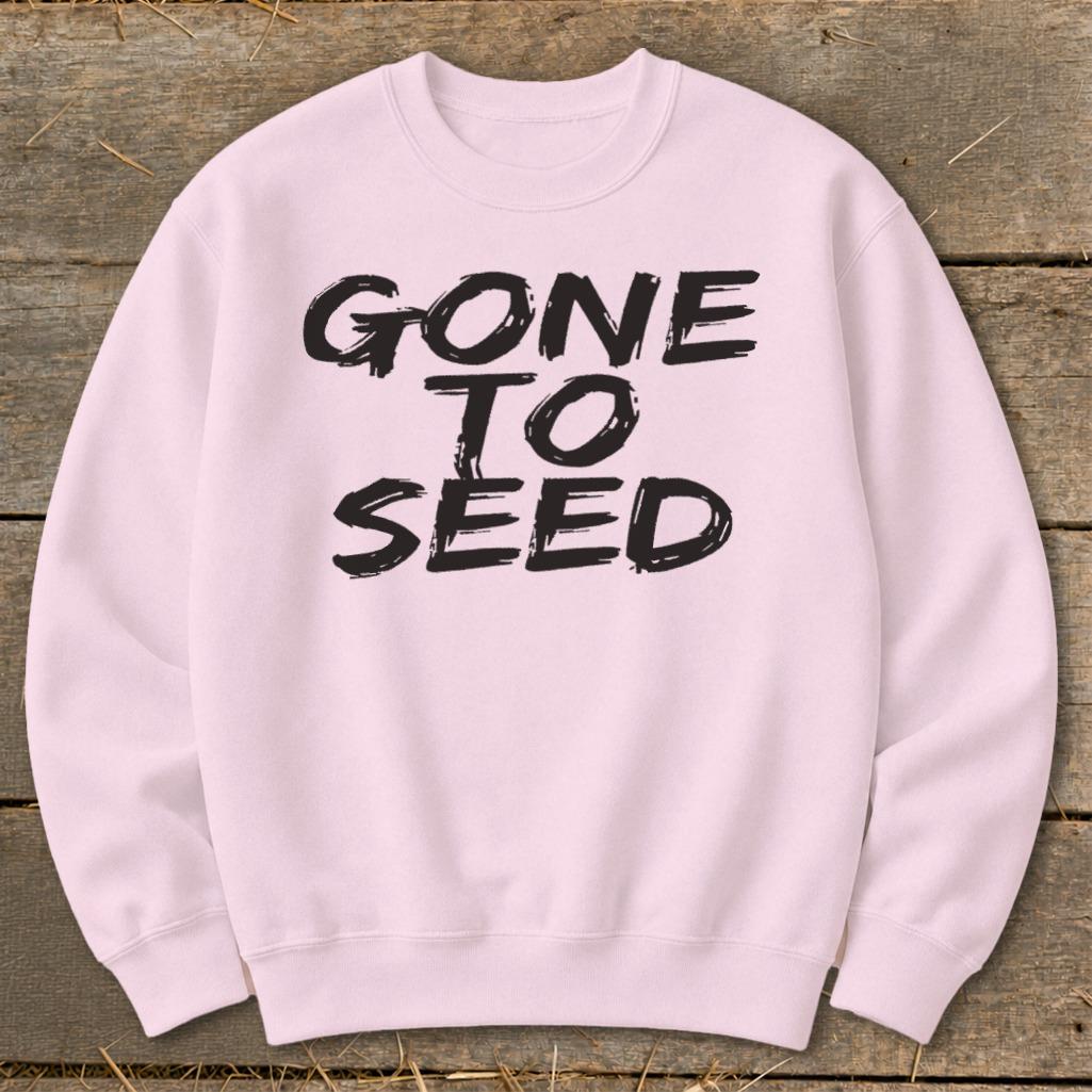 Gone to Seed Sweatshirt - Light Pink