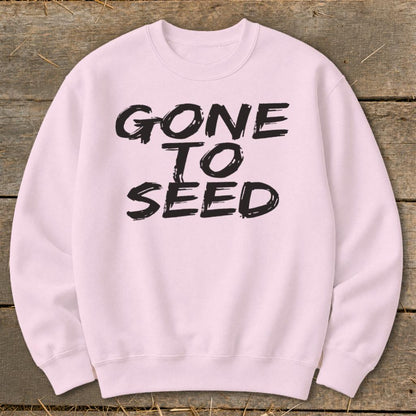 Gone to Seed Sweatshirt - Light Pink