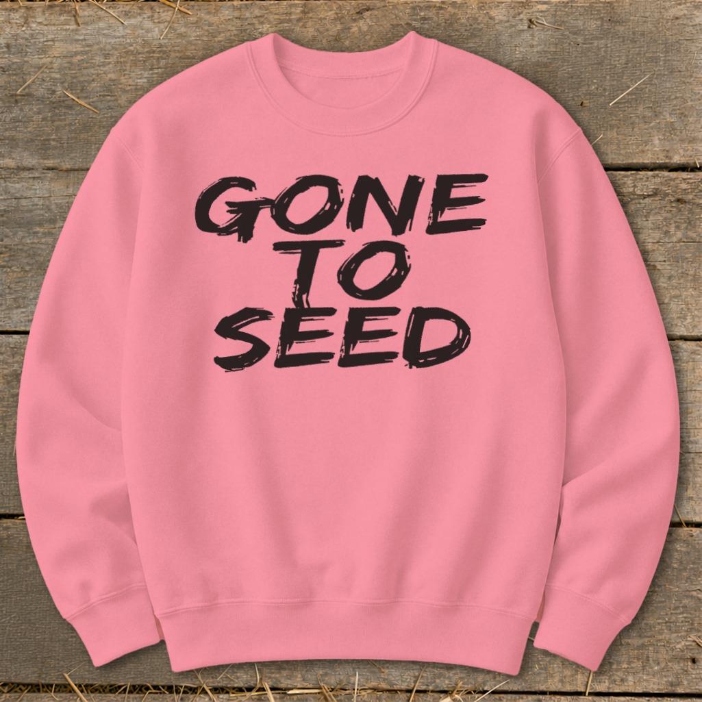 Gone to Seed Sweatshirt - Safety Pink