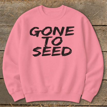 Gone to Seed Sweatshirt - Safety Pink