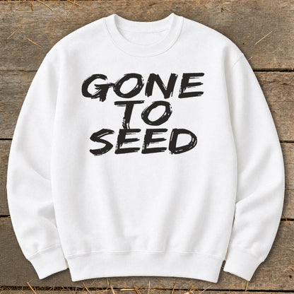 Gone to Seed Sweatshirt - White