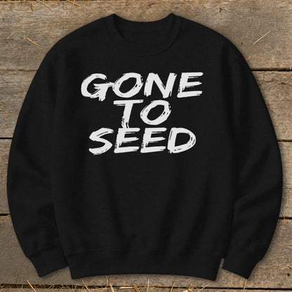 Gone to Seed Sweatshirt - Black