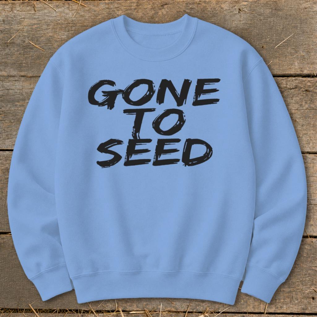 Gone to Seed Sweatshirt - Carolina Blue