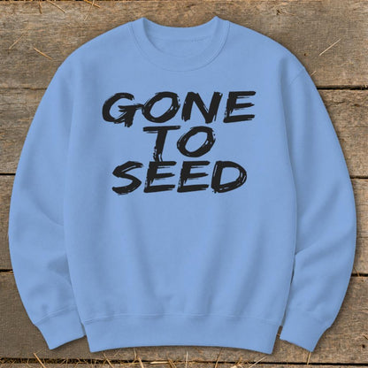 Gone to Seed Sweatshirt - Carolina Blue