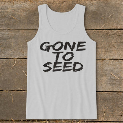 Gone to Seed Tank Top - Sport Grey