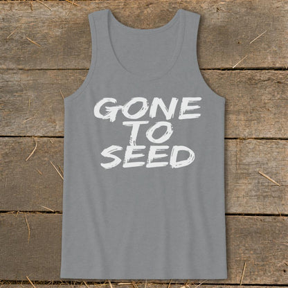 Gone to Seed Tank Top - Graphite Heather