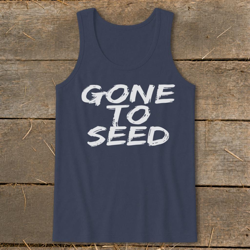 Gone to Seed Tank Top - Navy
