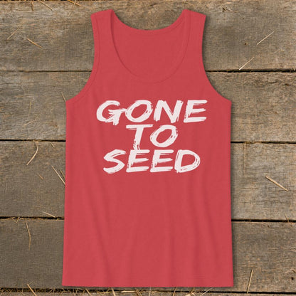 Gone to Seed Tank Top - Red
