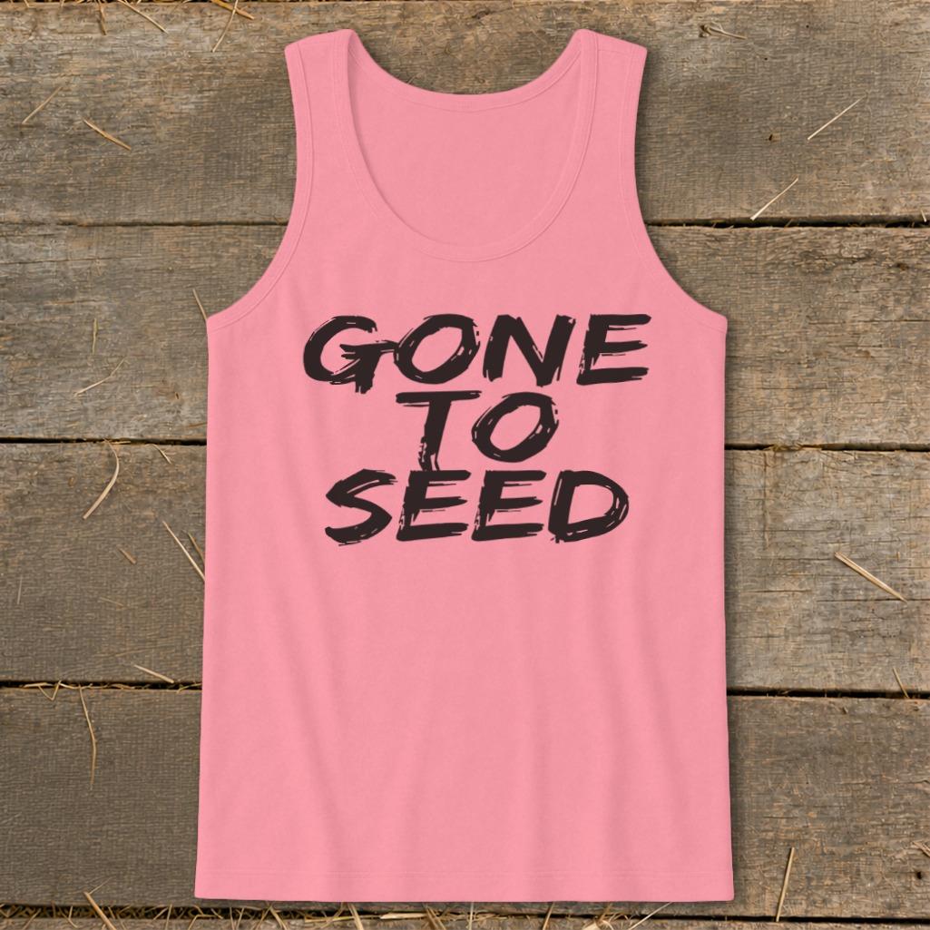 Gone to Seed Tank Top - Safety Pink