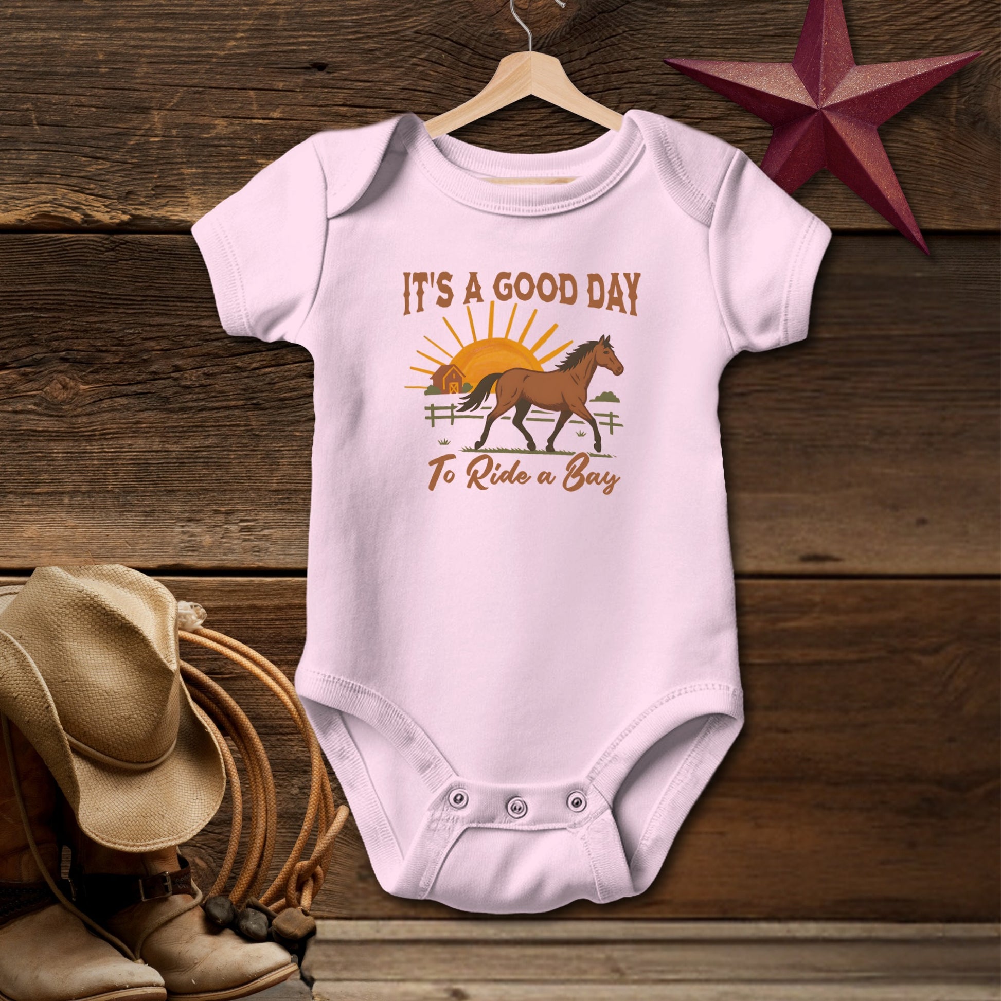 Good Day to Ride a Bay Bodysuit (Baby)