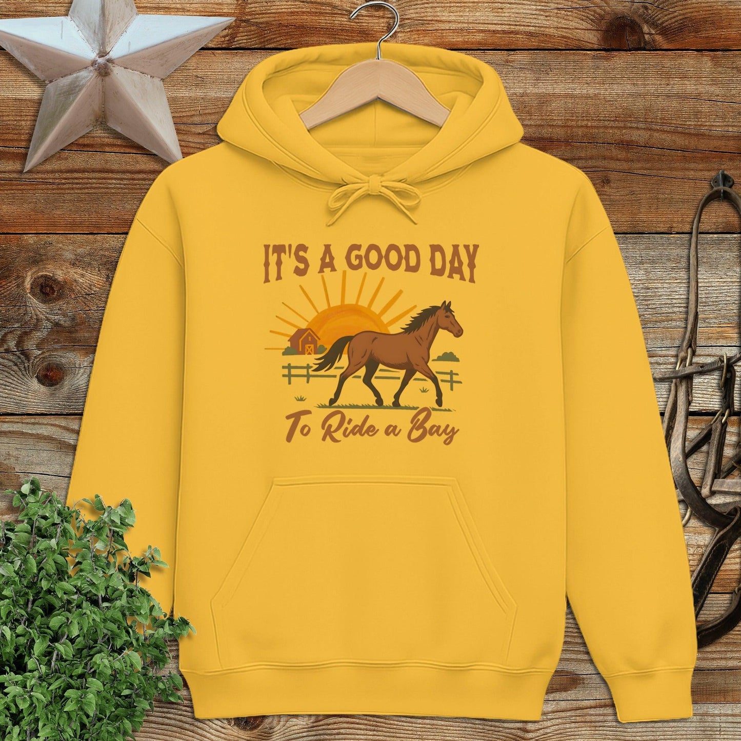 Good Day to Ride a Bay Hoodie