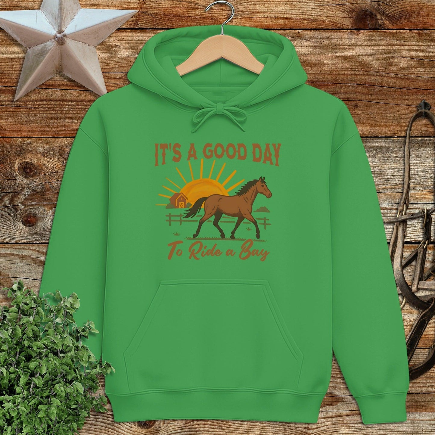 Good Day to Ride a Bay Hoodie