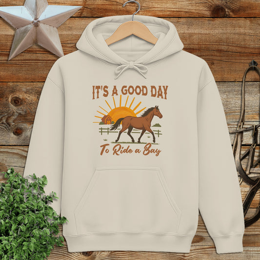 Good Day to Ride a Bay Hoodie