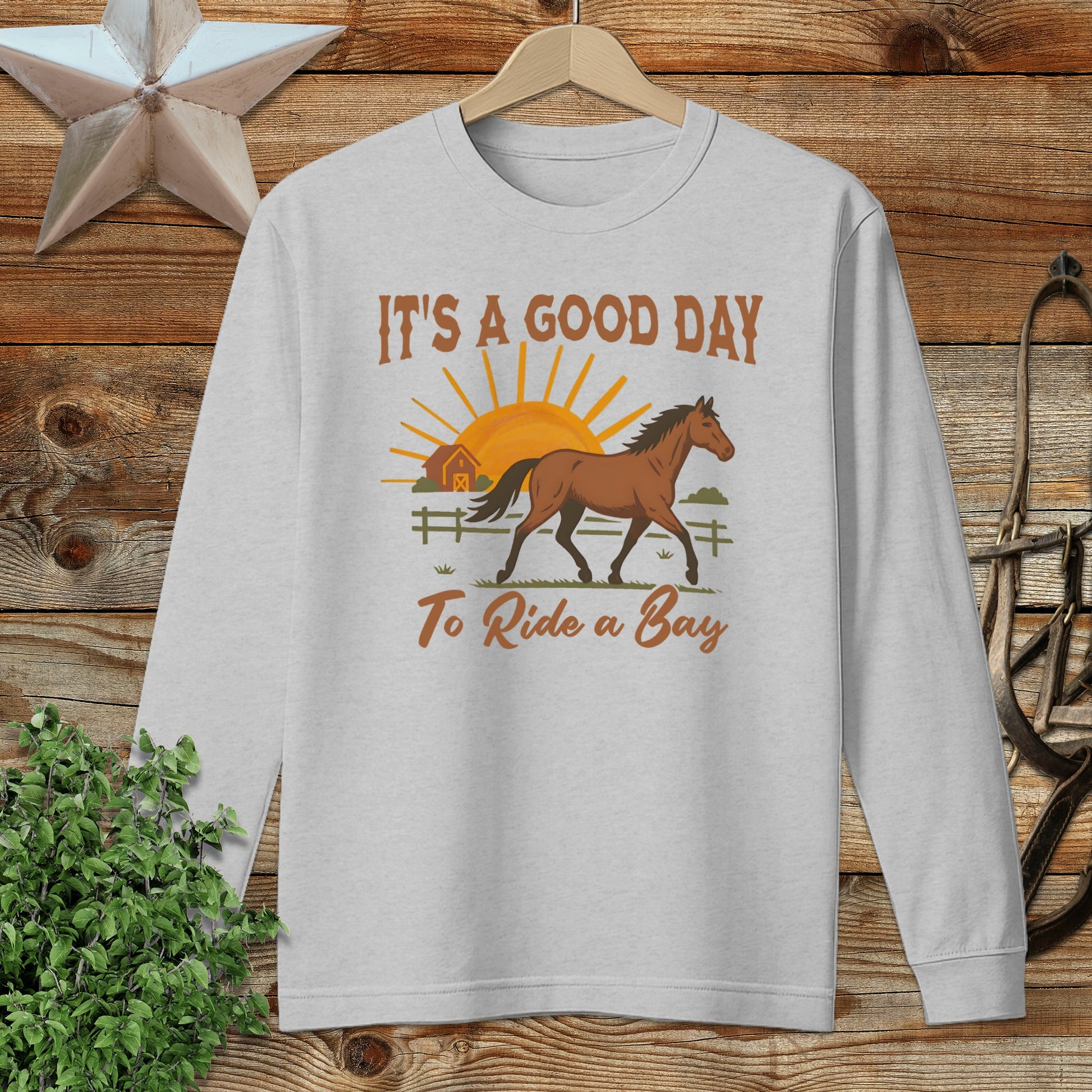 Good Day to Ride a Bay Long Sleeve Tee