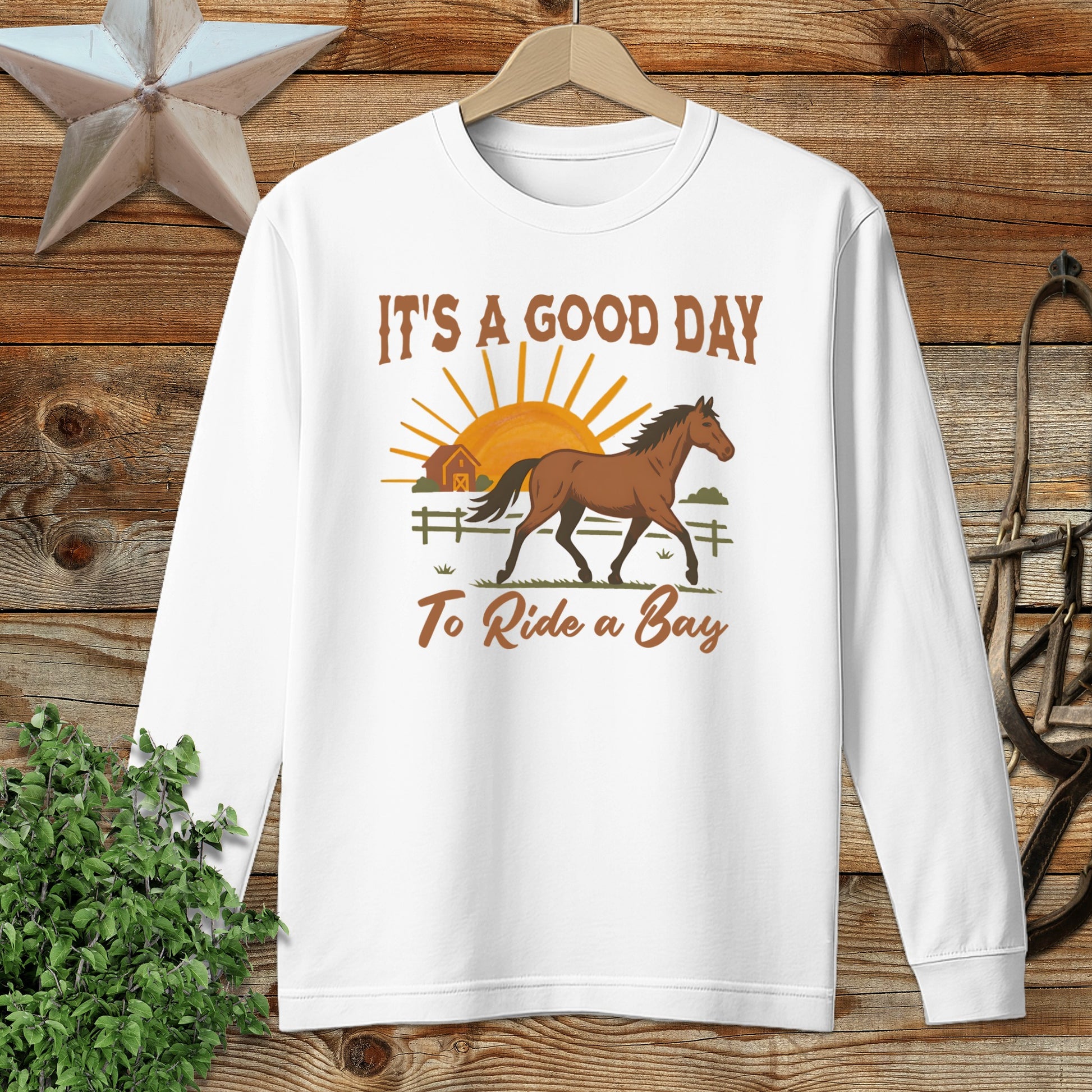 Good Day to Ride a Bay Long Sleeve Tee