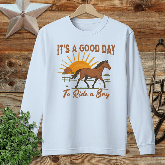 Good Day to Ride a Bay Long Sleeve Tee