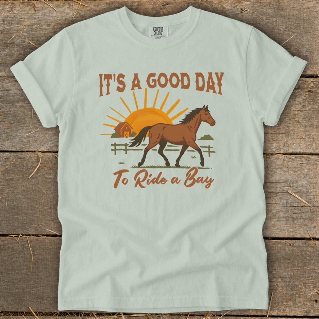 Good Day to Ride a Bay Signature Tee