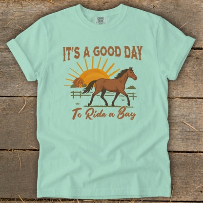 Good Day to Ride a Bay Signature Tee