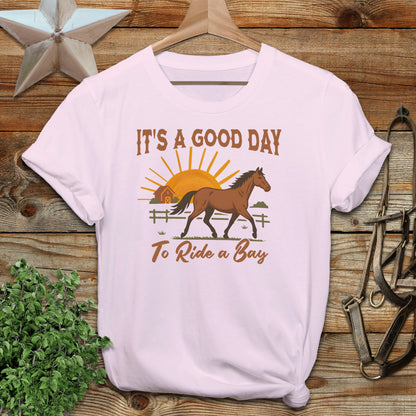 Good Day to Ride a Bay Softstyle Tee