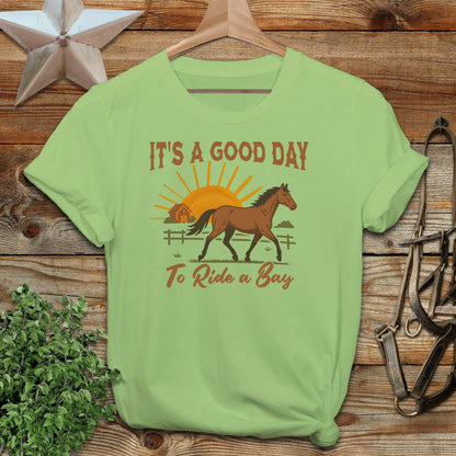 Good Day to Ride a Bay Softstyle Tee