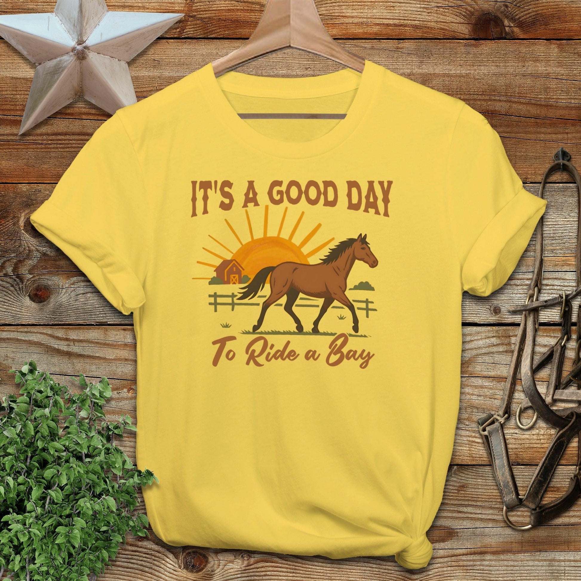 Good Day to Ride a Bay Softstyle Tee