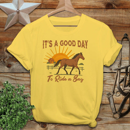 Good Day to Ride a Bay Softstyle Tee