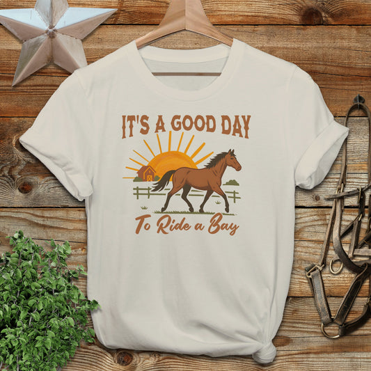 Good Day to Ride a Bay Softstyle Tee