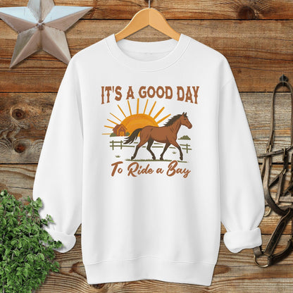 Good Day to Ride a Bay Sweatshirt