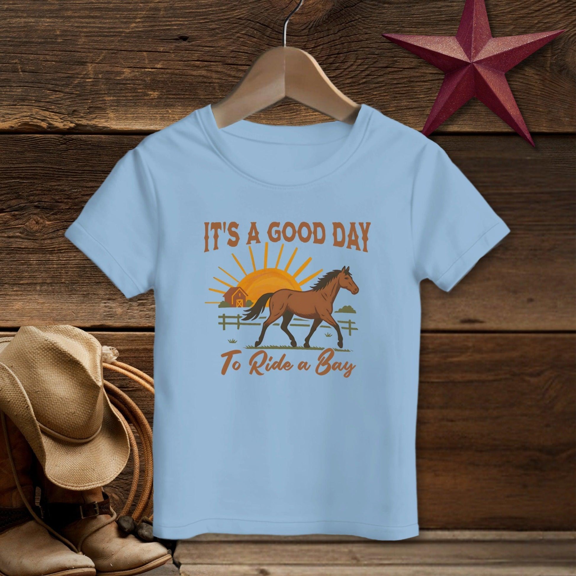 Good Day to Ride a Bay T-Shirt (Toddler)