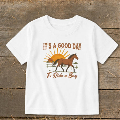 Good Day to Ride a Bay Toddler Tee