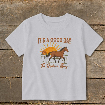 Good Day to Ride a Bay Toddler Tee