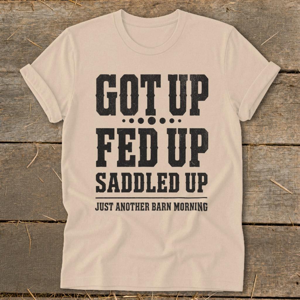 Got Up Saddled Up Softstyle Tee